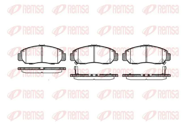 Handler.Part Brake pad set, disc brake KAWE 074712 2