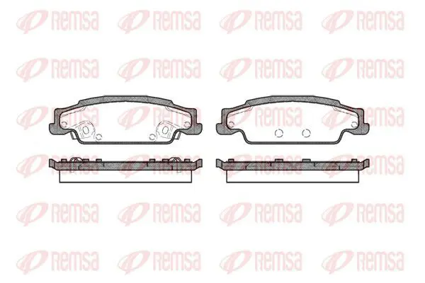 Handler.Part Brake pad set, disc brake KAWE 095202 2