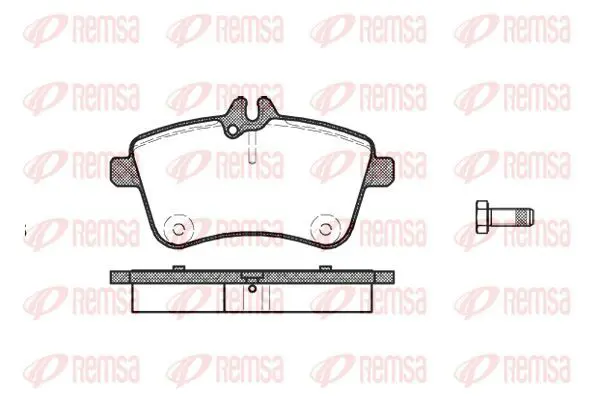 Handler.Part Brake pad set, disc brake KAWE 113000 2