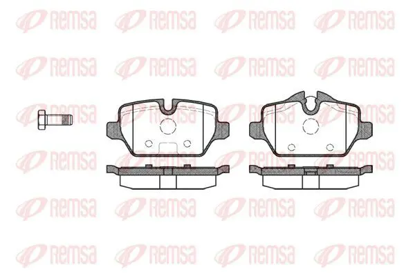 Handler.Part Brake pad set, disc brake KAWE 113200 2