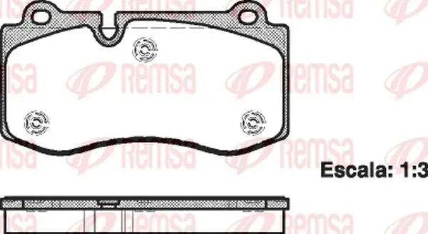 Handler.Part Brake pad set, disc brake KAWE 120200 2