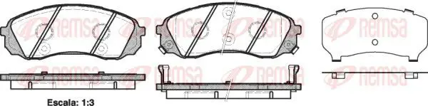 Handler.Part Brake pad set, disc brake KAWE 129102 2