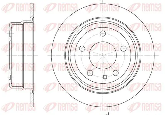 Handler.Part Brake disc KAWE 630800 2