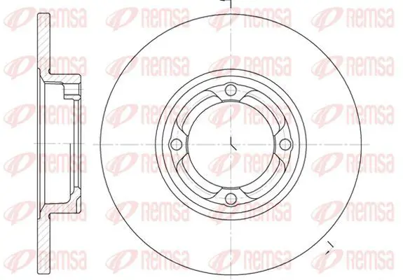 Handler.Part Brake disc KAWE 683200 2