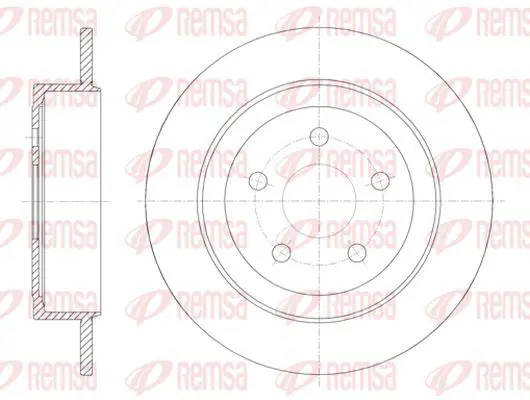 Handler.Part Brake disc KAWE 690200 2