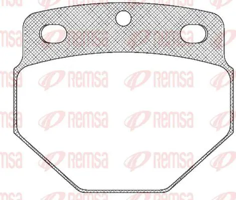 Handler.Part Brake pad set, disc brake KAWE JCA32700 2