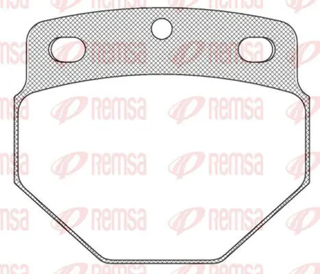 Handler.Part Brake pad set, disc brake KAWE JCA61500 2