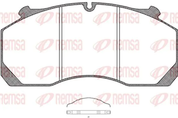 Handler.Part Brake pad set, disc brake KAWE JCA115700 2