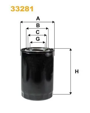 Handler.Part Fuel filter WIX 33281 1