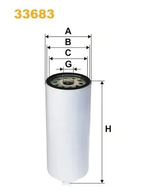 Handler.Part Fuel filter WIX 33683 1