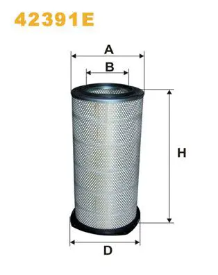 Handler.Part Air filter WIX 42391E 1