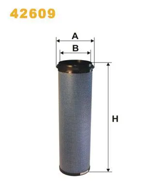 Handler.Part Secondary air filter WIX 42609 1