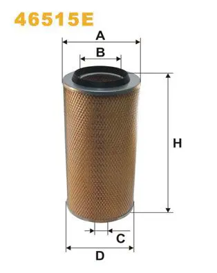 Handler.Part Air filter WIX 46515E 1