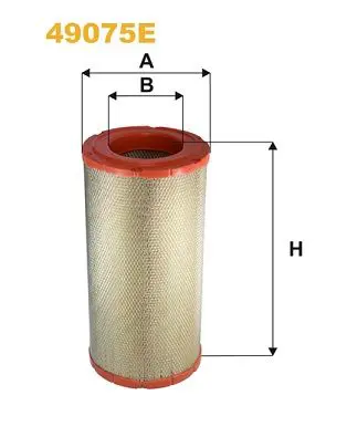 Handler.Part Air filter WIX 49075E 1