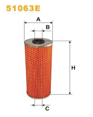 Handler.Part Oil filter WIX 51063E 1