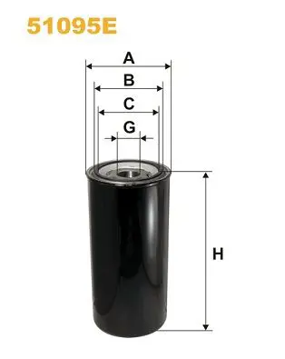 Handler.Part Oil filter WIX 51095E 1