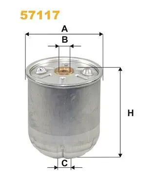 Handler.Part Oil filter WIX 57117 1