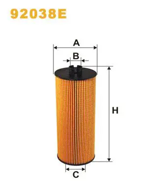 Handler.Part Oil filter WIX 92038E 1