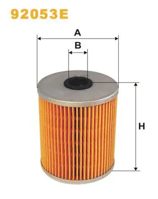 Handler.Part Filter, operating hydraulics WIX 92053E 1