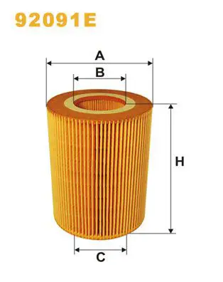 Handler.Part Oil filter WIX 92091E 1