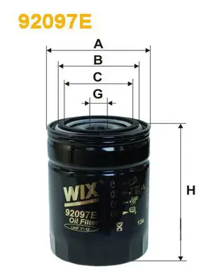 Handler.Part Oil filter WIX 92097E 1