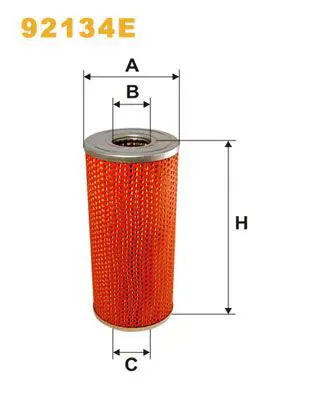 Handler.Part Oil filter WIX 92134E 1