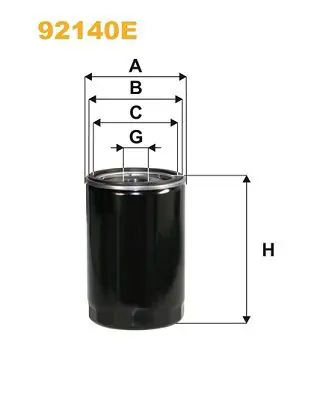 Handler.Part Oil filter WIX 92140E 1