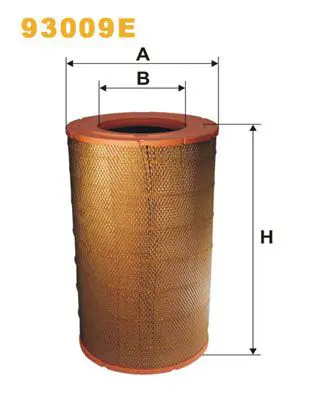 Handler.Part Air filter WIX 93009E 1