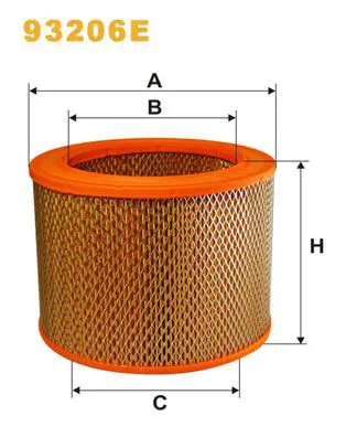 Handler.Part Air filter WIX 93206E 1