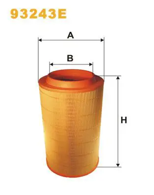 Handler.Part Air filter WIX 93243E 1