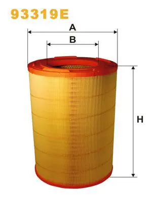 Handler.Part Air filter WIX 93319E 1