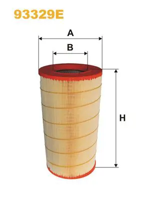 Handler.Part Air filter WIX 93329E 1