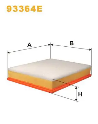 Handler.Part Air filter WIX 93364E 1