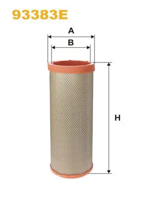 Handler.Part Secondary air filter WIX 93383E 1