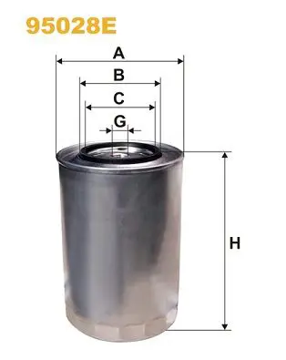 Handler.Part Fuel filter WIX 95028E 1