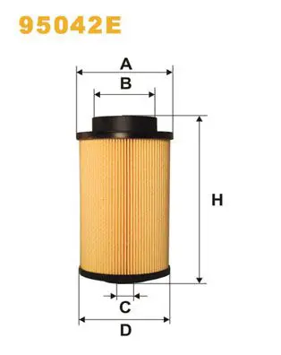 Handler.Part Fuel filter WIX 95042E 1