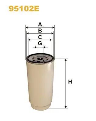 Handler.Part Fuel filter WIX 95102E 1