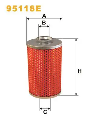 Handler.Part Fuel filter WIX 95118E 1