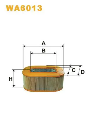 Handler.Part Air filter WIX WA6013 1