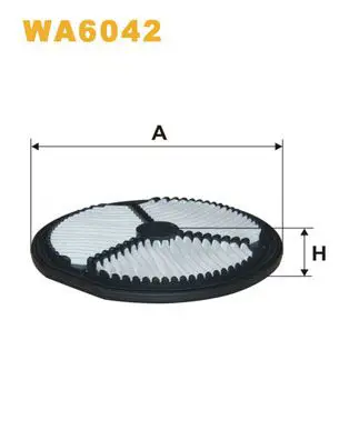 Handler.Part Air filter WIX WA6042 1