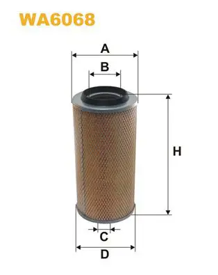 Handler.Part Air filter WIX WA6068 1