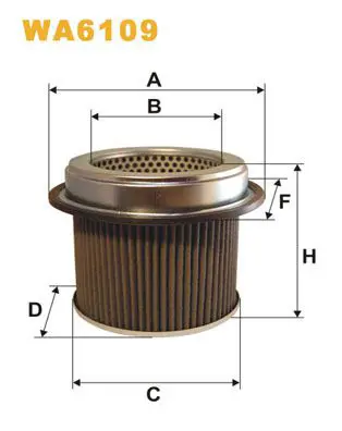 Handler.Part Air filter WIX WA6109 1