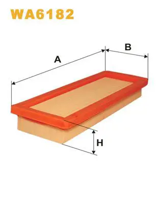 Handler.Part Air filter WIX WA6182 1