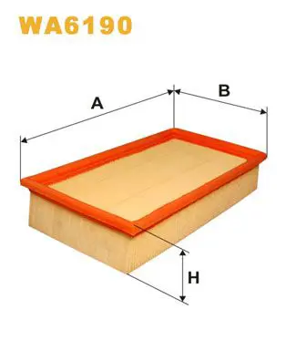 Handler.Part Air filter WIX WA6190 1