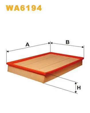 Handler.Part Air filter WIX WA6194 1