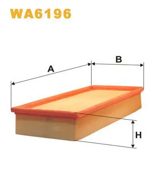 Handler.Part Air filter WIX WA6196 1