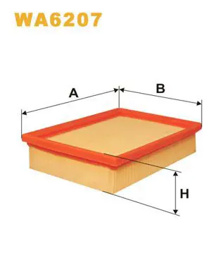 Handler.Part Air filter WIX WA6207 1