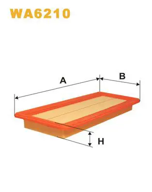 Handler.Part Air filter WIX WA6210 1