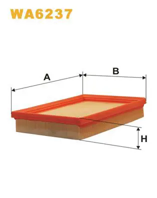 Handler.Part Air filter WIX WA6237 1