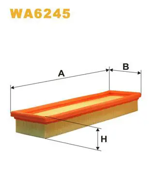 Handler.Part Air filter WIX WA6245 1